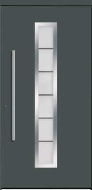 Drzwi zewnętrzne nowoczesne antracytowe, Rodenberg Modern 6508-71